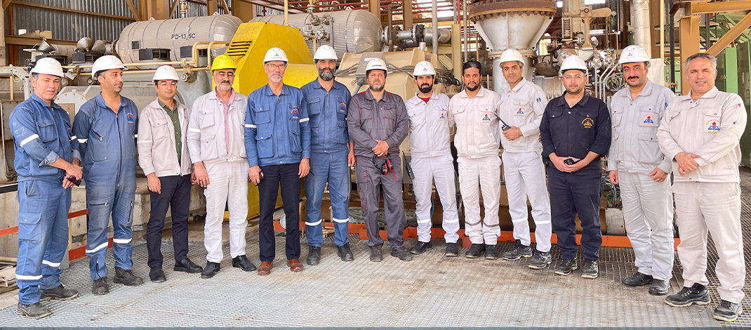 عملیات تکمیل و راه اندازی کمپرسور” C-1301C” با موفقیت در شرکت پالایش نفت امام خمینی (ره) شازند انجام گردید