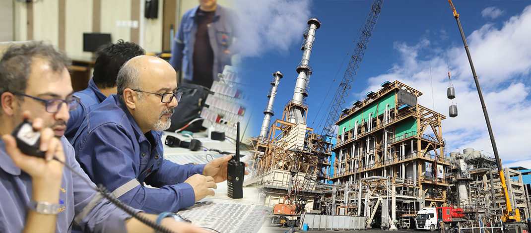عملیات تعمیرات اساسی واحدهای ۱۴ و ۱۷در شرکت پالایش نفت امام خمینی (ره) شازند با موفقیت به پایان رسید